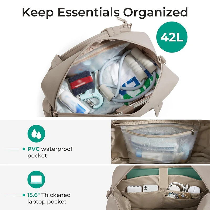 Bolsa Raquete Tênis Badminton Grande Capacidade Viagem Esportiva - Imagem 3