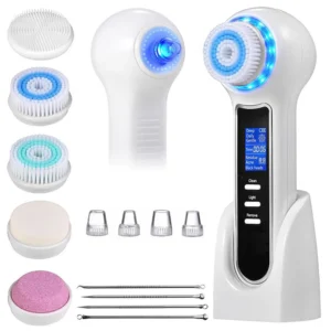 escova de limpeza facial elétrica