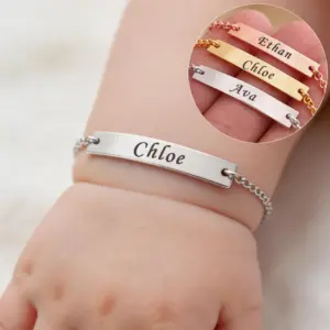 pulseira personalizada nome e data