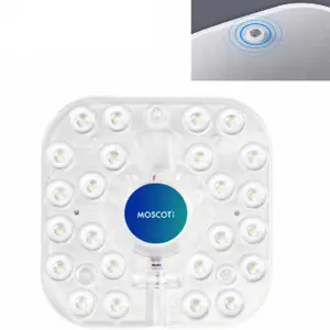 placa de LED quadrada com ímã