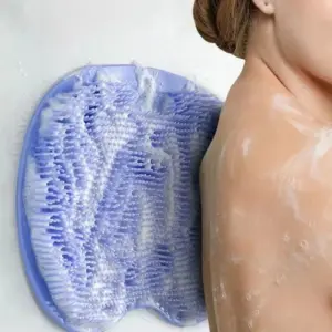 escova de massagem de silicone
