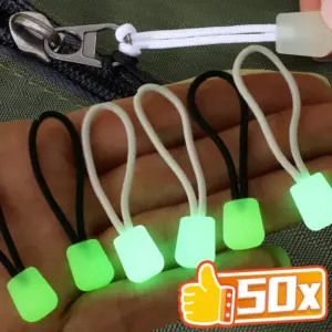 zíper puxador luminoso
