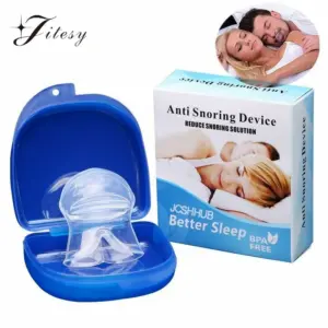 retentor de língua anti ronco de silicone