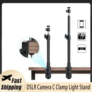 suporte de mesa ajustável para câmera dslr
