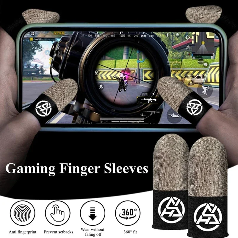 Luva de Dedo Gamer Antissuor para Tela Toque - Imagem 5