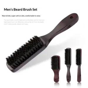 escova de cabelo com cerdas de javali