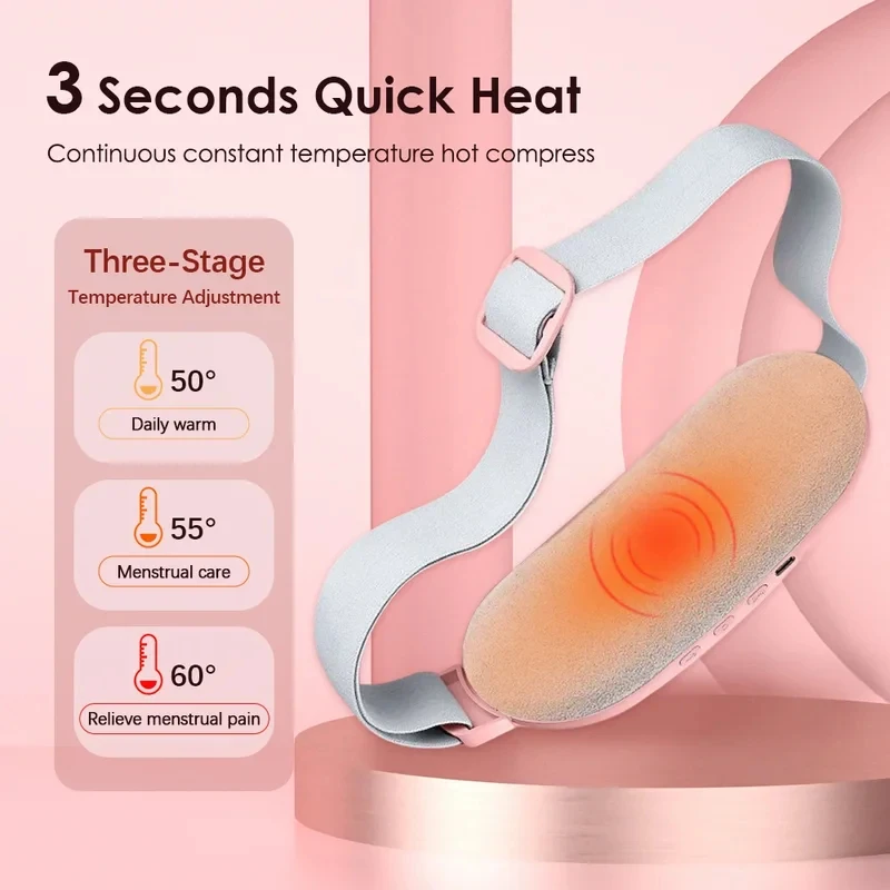 Cinto Massageador Elétrico Vibratório Térmico Marfim - Imagem 4