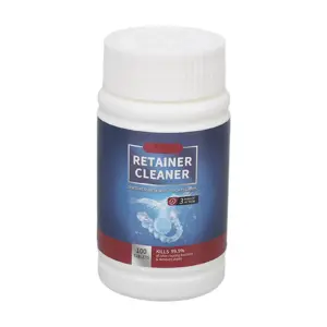 comprimidos para limpeza de dentadura