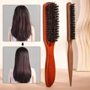 escovas de cabelo com cerdas 2 peças