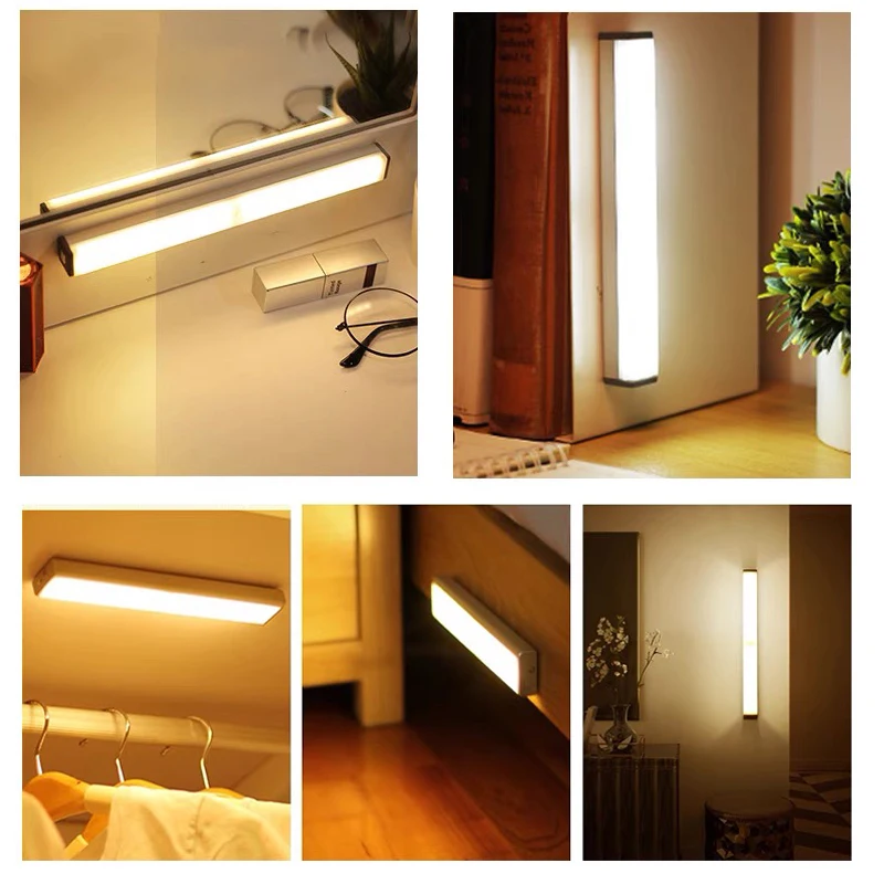 Luz Noturna LED Recarregável com Sensor de Movimento - Imagem 4
