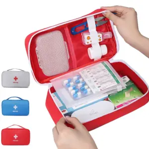kit primeiros socorros portátil