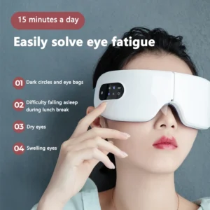 massageador de olhos inteligente vibratório