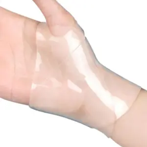 cinta de pulso em gel transparente