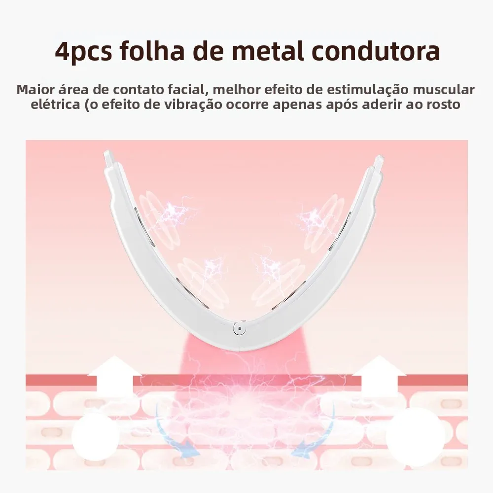 Dispositivo Facial Elétrico Vibratório com Compressão Quente - Imagem 3