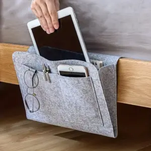 bolsa de armazenamento suspensa para cabeceira