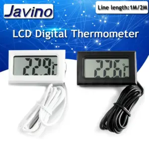 mini termômetro digital LCD para freezer