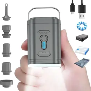 mini bomba de ar portátil recarregável
