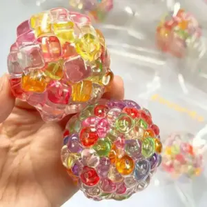bola de apertar fidget ice cube