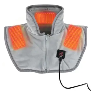 almofada elétrica aquecida ombros pescoço