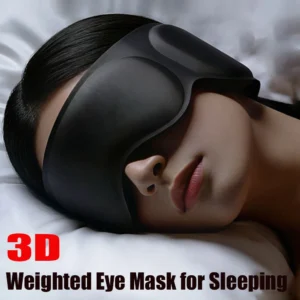 máscara de olhos com peso para dormir
