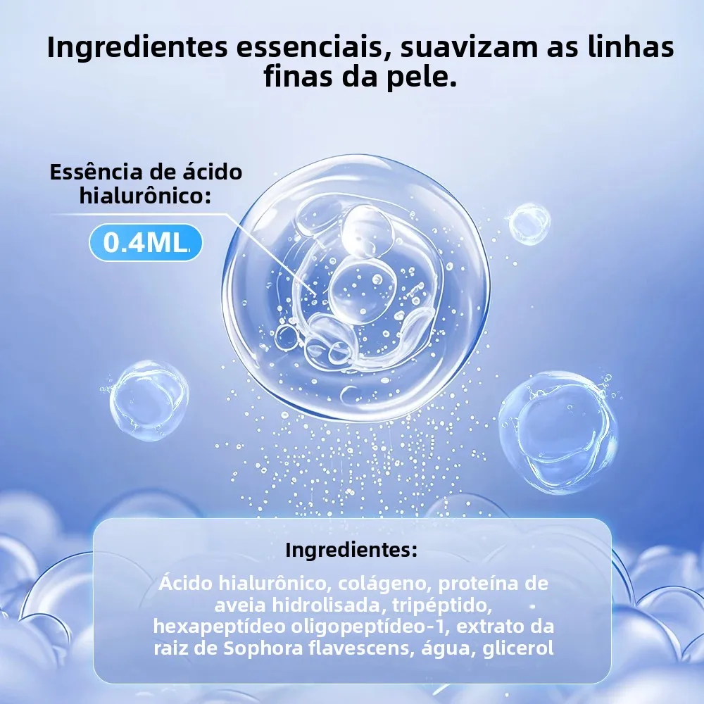 Máscara de Microagulhas para Olhos Ácido Hialurônico 1 par - Imagem 4