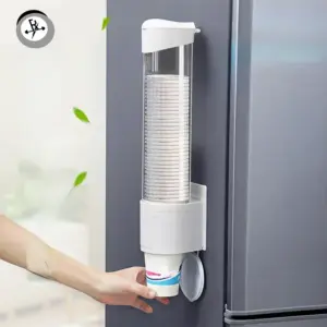 dispensador automático de copos de parede