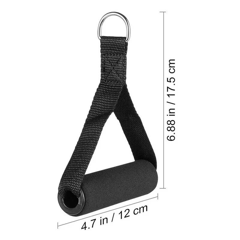 Faixa de Resistência com Alças Fitness Ginásio Antiderrapante - Imagem 4