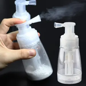 garrafa atomizadora de pó 140ml