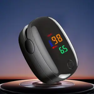 oxímetro de dedo led