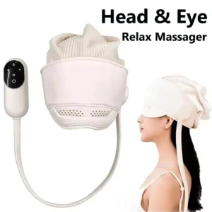 massageador de cabeça elétrico com aquecimento