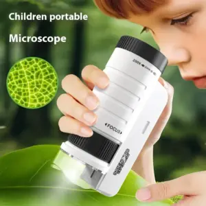 microscópio de bolso infantil