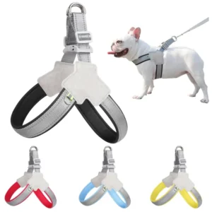 colete peitoral ajustável para cães