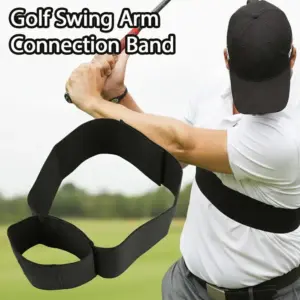 faixa elástica treino swing golfe