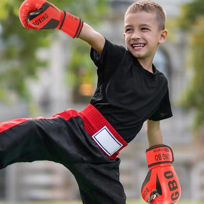 Luvas de Boxe Infantil Treino Luta Exercício 6 oz - Imagem 6