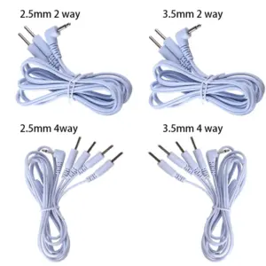 cabo conector de eletrodo 2 e 4 pinos