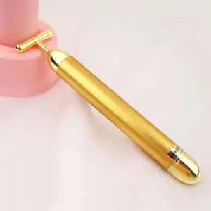 massageador facial bastão t vibratório