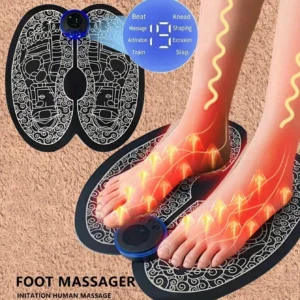massageador elétrico de pés recarregável
