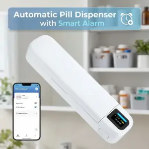 dispensador de comprimidos com alarme