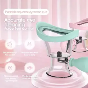 copo de silicone para lavagem ocular