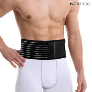 cinta ajustável de spandex para hérnia umbilical
