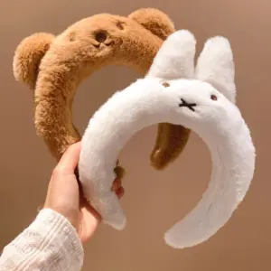 faixa de cabelo miffy para lavar o rosto