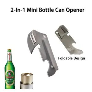 abridor de latas portátil multifuncional