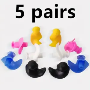 tampões de ouvido silicone natação