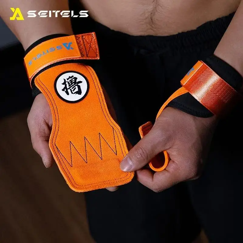 par luvas de couro para musculação