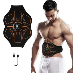 cinto de treinamento abdominal EMS