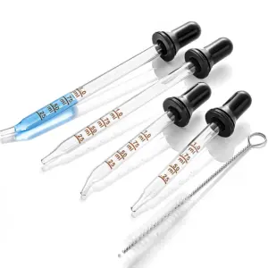 conta-gotas de vidro 1ml