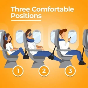 rede apoio para os pés viagem portátil