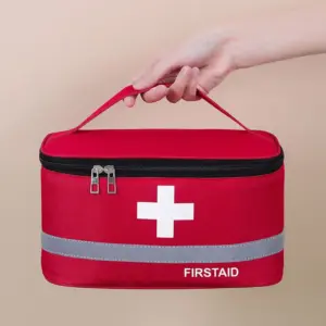 kit primeiros socorros portátil