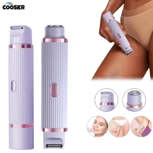 depilador elétrico feminino dupla cabeça