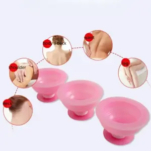 almofada de massagem com ventosa de silicone